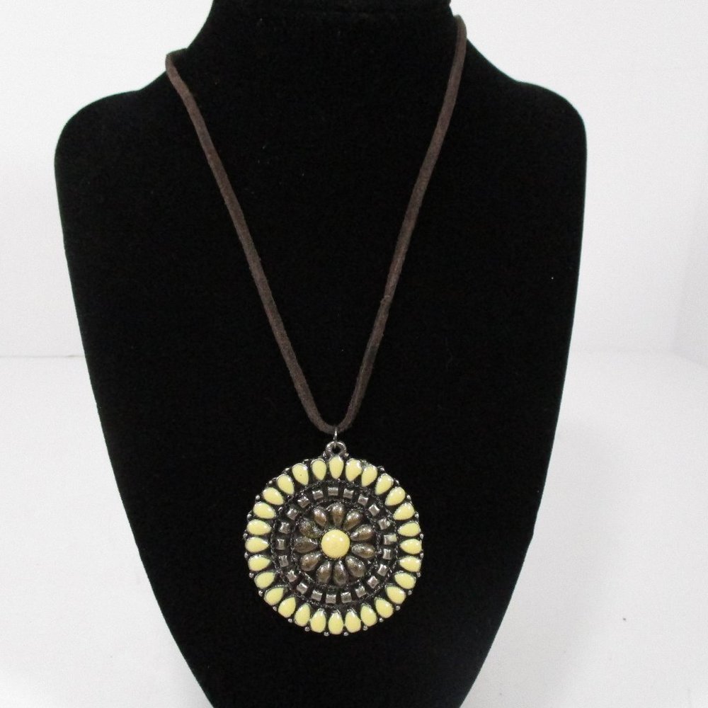 💕3 For 15💕 Leather Necklace with Pendant